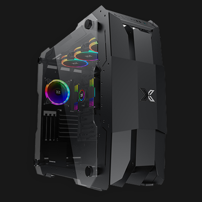 Xigmatek X7 Black Tempered Glass ARGB Super Tower Chassis