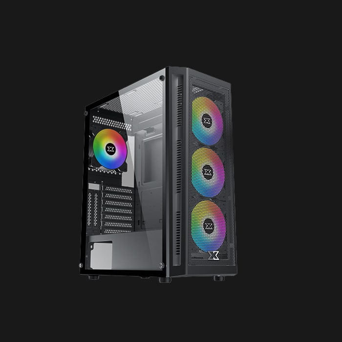 Xigmatek Master X Tempered Glass ARGB Mid Tower Chassis