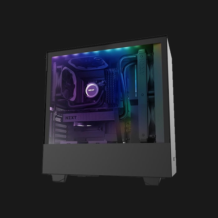 NZXT H510i Black Steel Tempered Glass ATX Mid-Tower Computer Case
