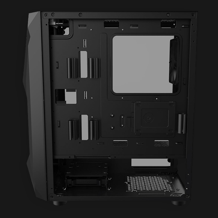 Gamdias Athena E1 Elite Tempered Glass RGB Mid-Tower Chassis - Image 6