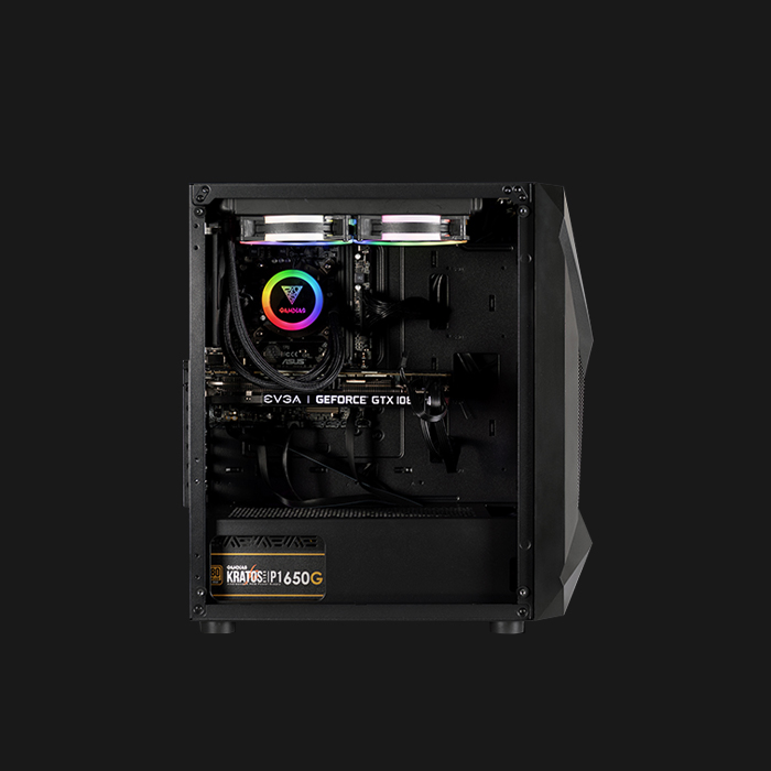 Gamdias Athena E1 Elite Tempered Glass RGB Mid-Tower Chassis - Image 3