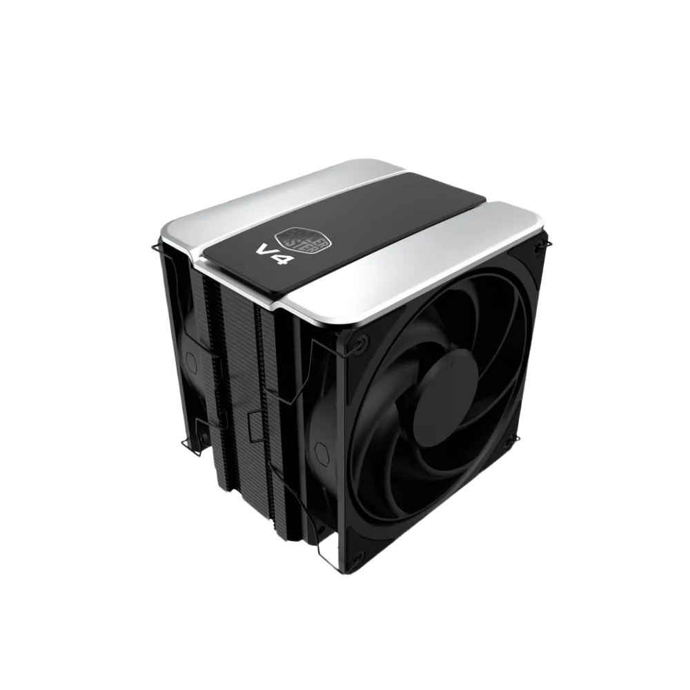 Cooler Master V4 Alpha 3DHP Black CPU Cooler, Alpha 3DHP Heat Pipe Technology,