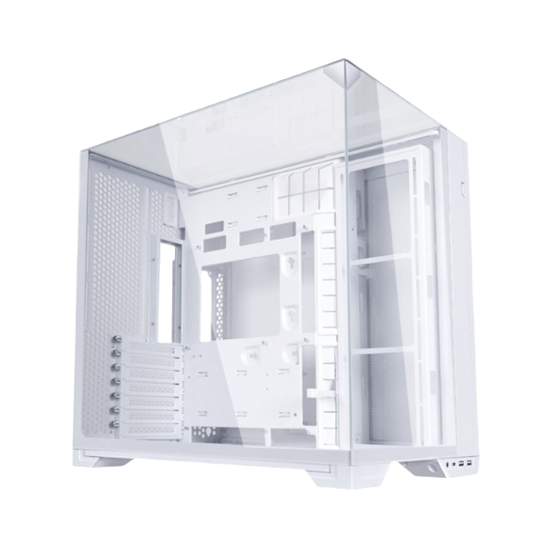 Lian Li O11 Vision Compact White Steel Tempered Glass ATX Mid Tower Computer Gaming Case