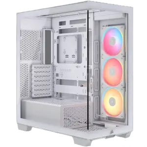 Corsair 3500X LX-R RGB Mid-Tower PC Case – 3x Pre-Installed LX120-R ARGB Fans with iCUE LINK System Hub