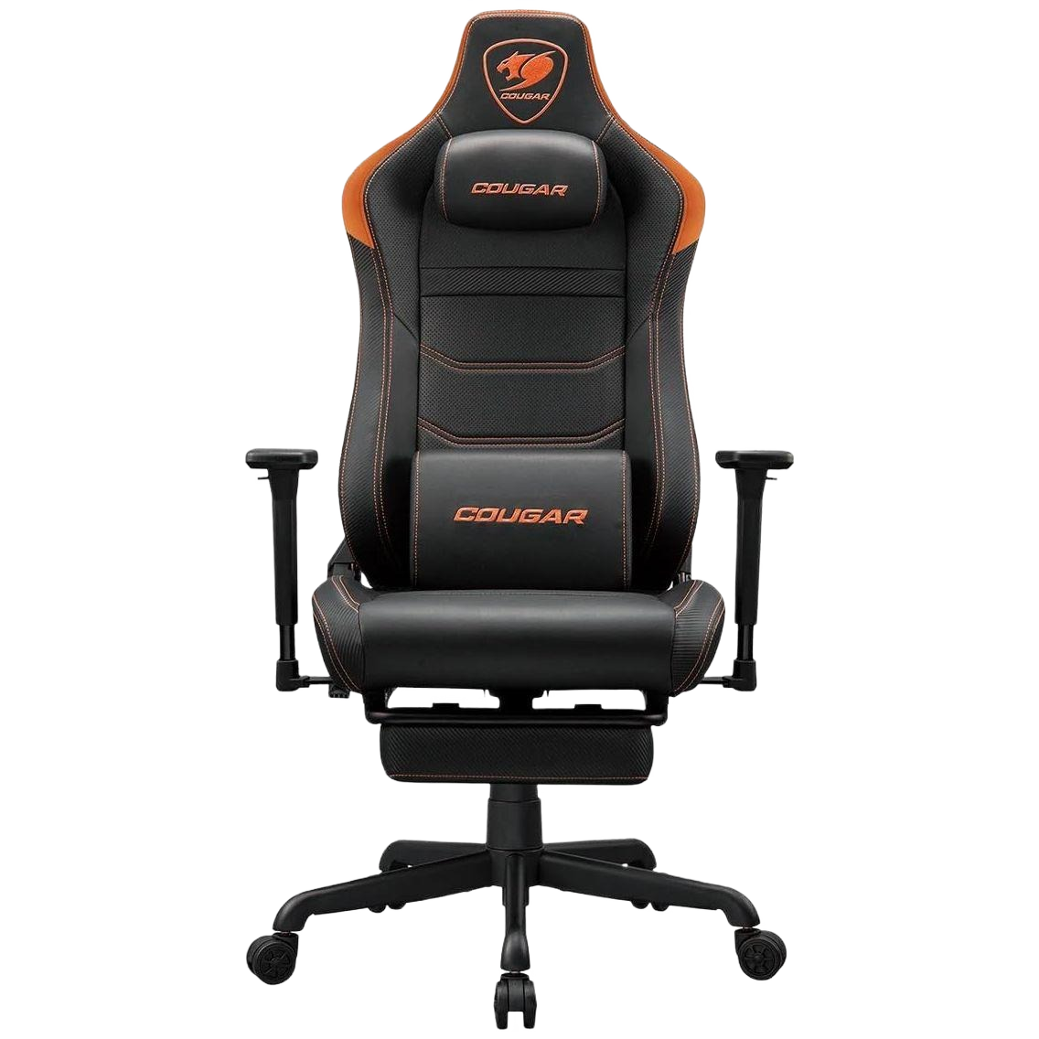 Cougar Armor One V2 Gaming Chair, PVC Leather Surface, 4D Folding Armrests,