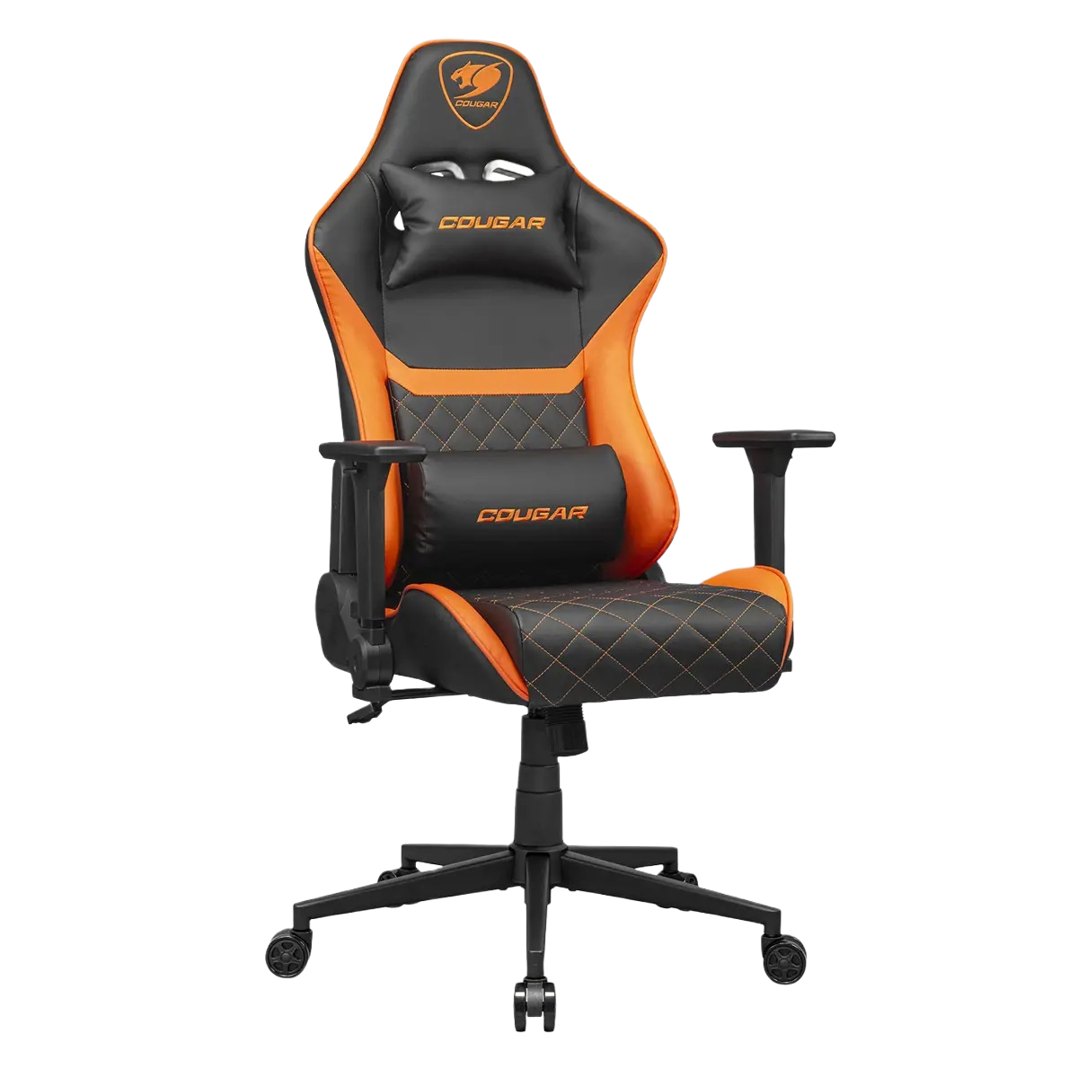 Cougar Armor One V2 Gaming Chair, PVC Leather Surface, 4D Folding Armrests