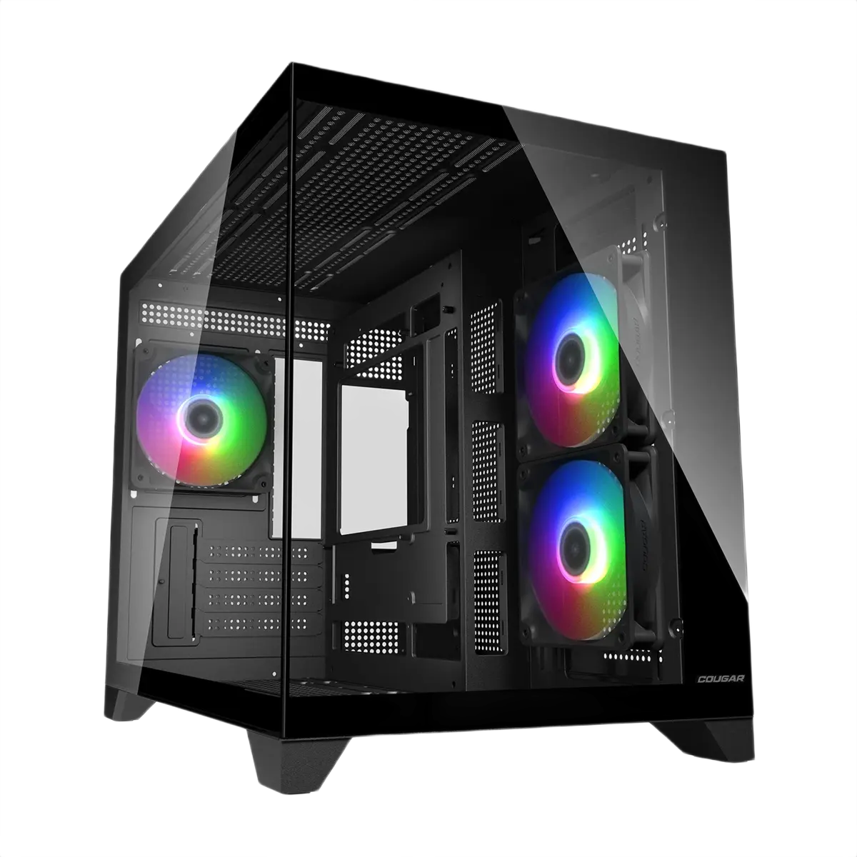 Cougar FV150 Mini RGB Gaming Case Mini Tower microATX