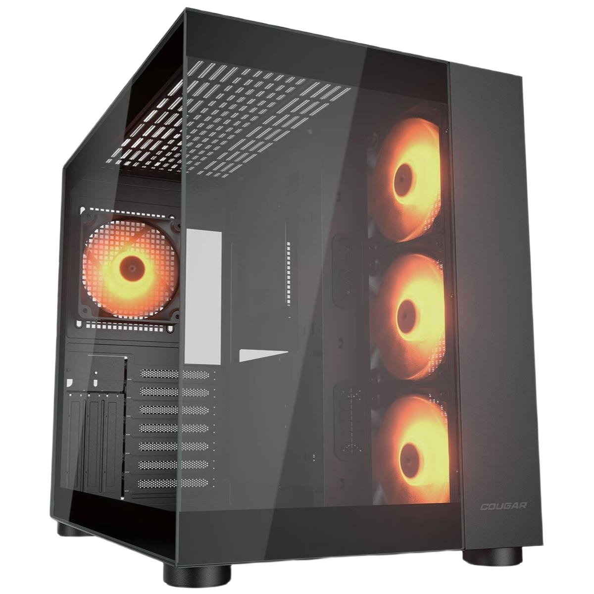 Cougar FV150 RGB Gaming Case Mid Tower, Up to 400mm GPU Supported
