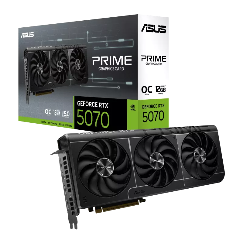 Asus Prime GeForce RTX 5070 OC Edition 12GB GDDR7 Graphics Card
