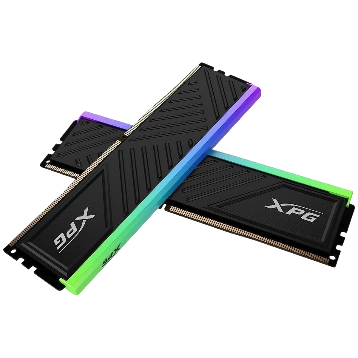 XPG Spectrix D35G RGB 16GB (2x8GB) 3200MHz C16 DDR4 DRAM Desktop Memory - Black