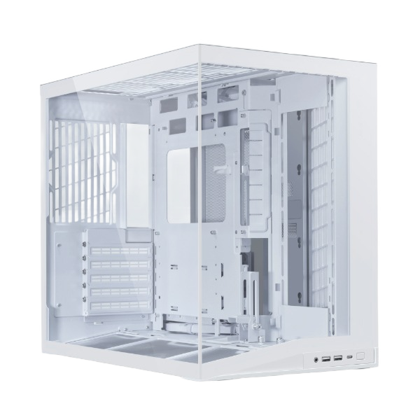 Lian Li O11D Mini V2 Compact ATX Mid-Tower Airflow Computer Case - Panoramic View